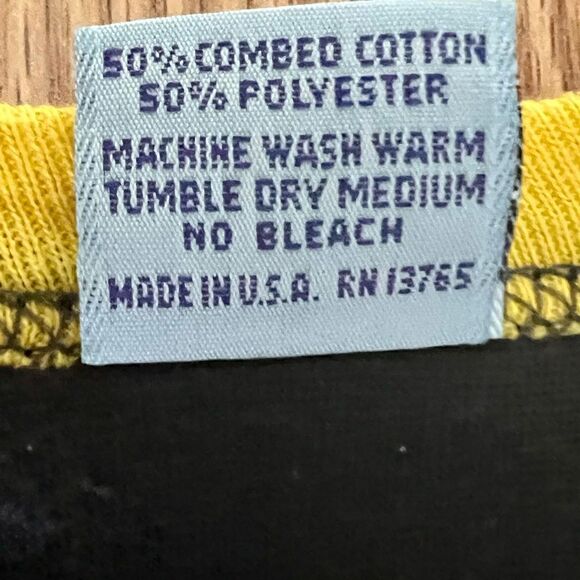 𝅺Vintage 80s Terry Bradshaw Pittsburgh Steelers T-Shirt - Picture 13 of 15